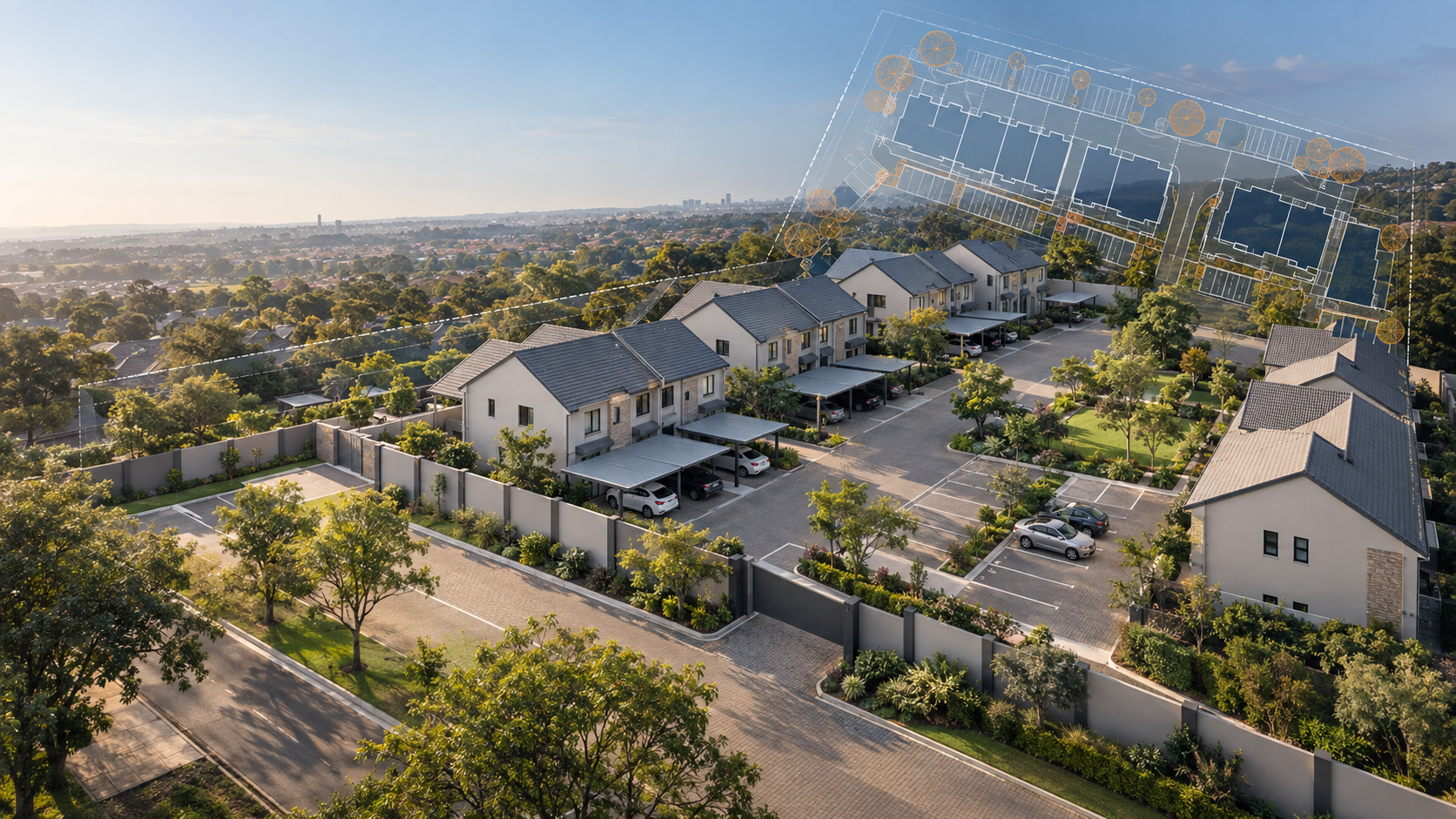 Complex Site Development Plan compliance illustration